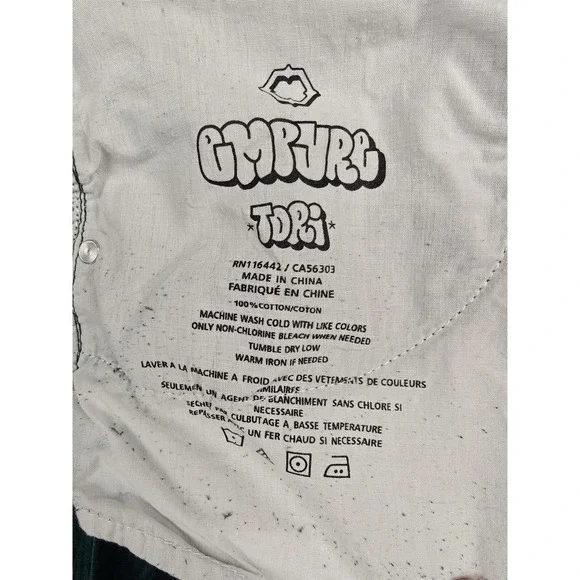 Empyre Pants Teens 13 Green Corduroy Relaxed Straight Leg Casual Khakis Pockets - Picture 4 of 11